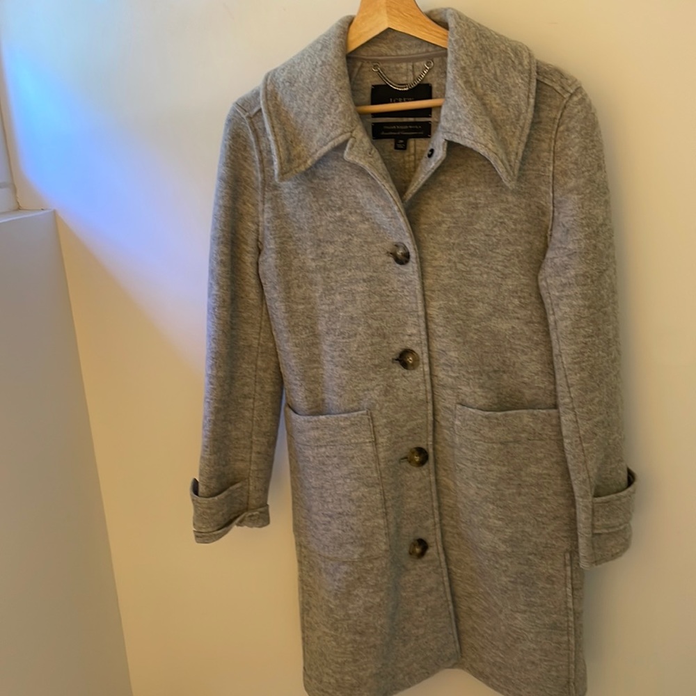 J Crew Lady Coat in Italian Boiled Wool